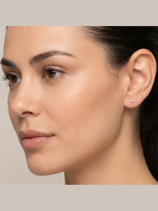 Kiriakos Gofas 14K Gold Ohrringe mit Steinen
