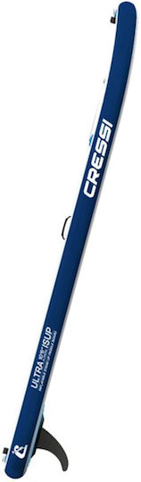 CressiSub Ultra 10'6" Aufblasbare SUP Board Kayak mit Länge 3,23m Blau