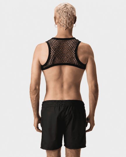 Barcode Berlin Sexy Pantaloni Scurți Negri Bărbați