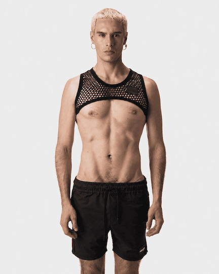 Barcode Berlin Sexy Pantaloni Scurți Negri Bărbați