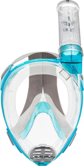 CressiSub Silicone Full Face Kids Diving Mask Baron Transparent