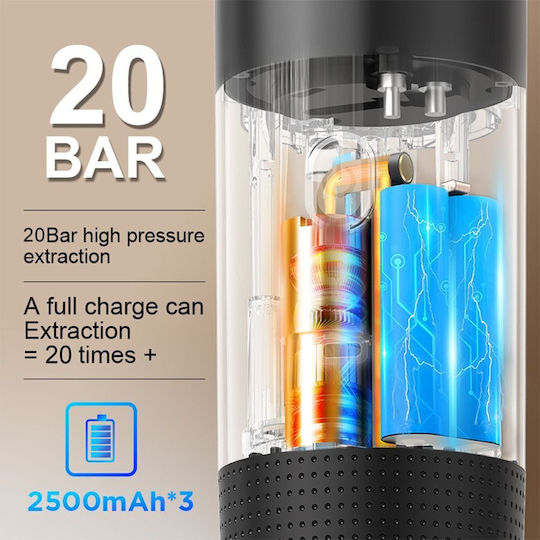 Електрическа машина 20bar с контейнер за кафе 290gr