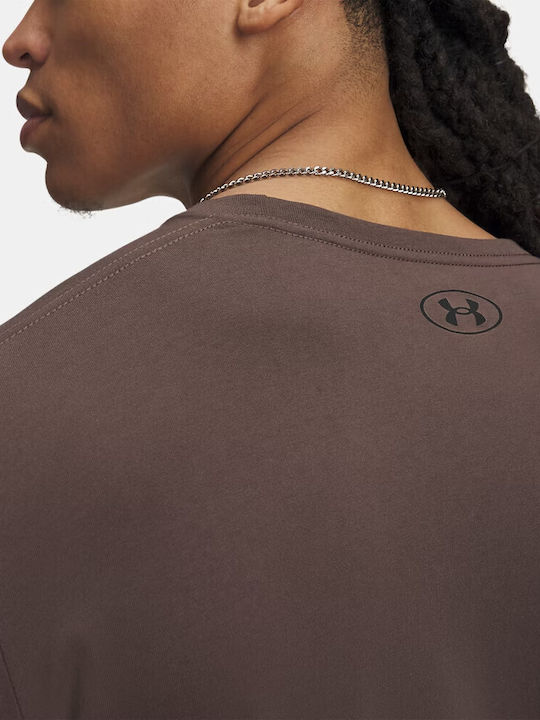 Sportstyle Left Chest Αθλητική Μπλούζα Μακρυμάνικη Καφέ