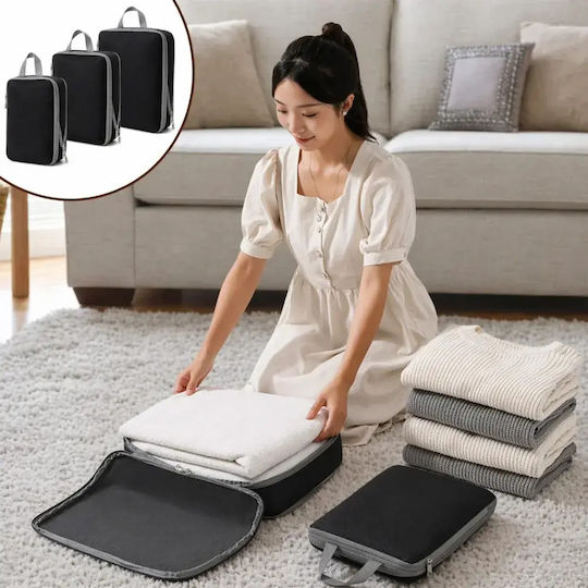 Organizer Case Black 3 Pieces
