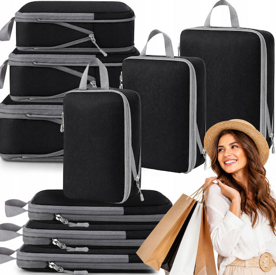 Organizer Case Black 3 Pieces