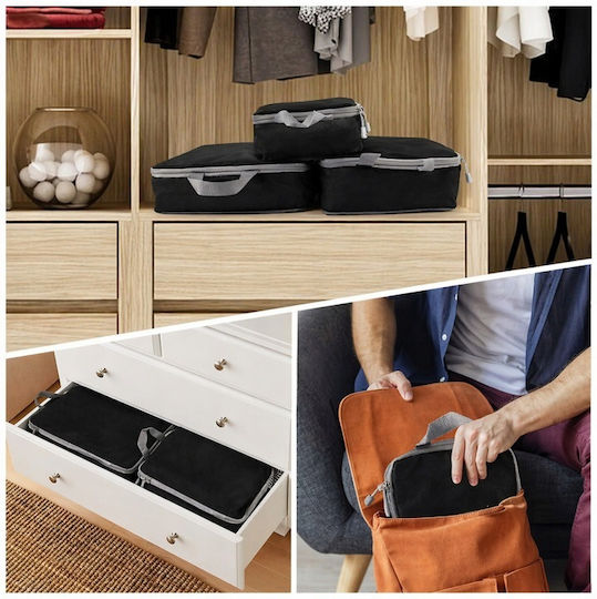 Organizer Case Black 3 Pieces