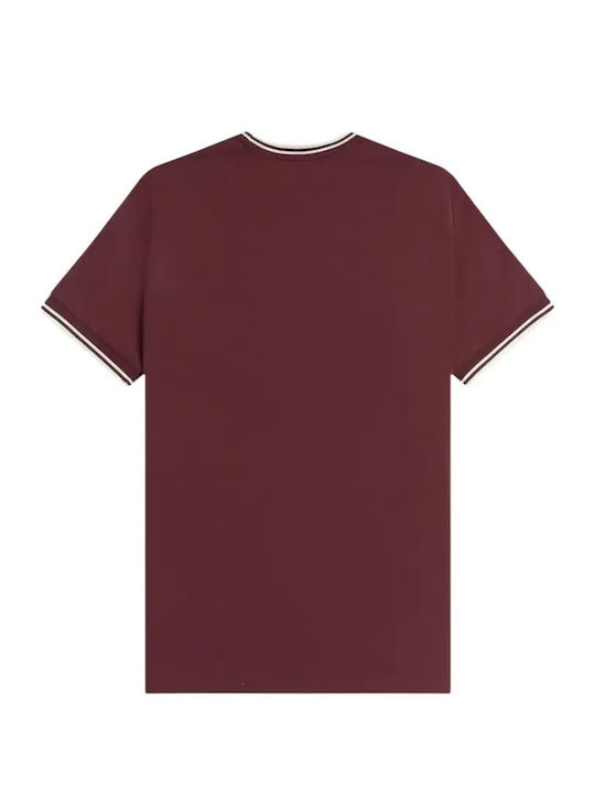 Twin Tipped T-Shirt Burgundisch