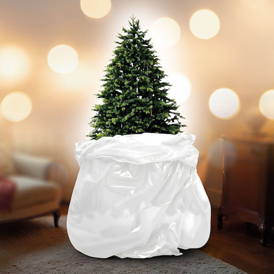 Sac De Depozitare Copac De Crăciun 119x244 Cm Husă De Depozitare Material Durabil Din Foliă