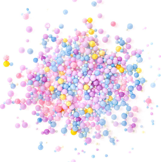 Styrofoam Balls Colorful Pastel 8g