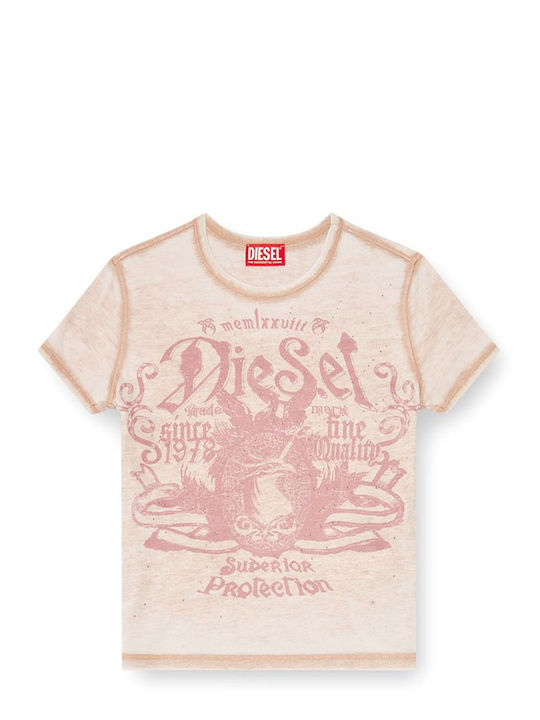 Дамско T-shirt Розов