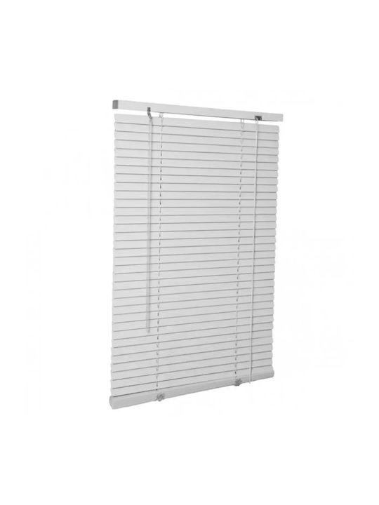 Aluminium Jalousie in Weiß Farbe P80xH180cm 34243-36-Weiß