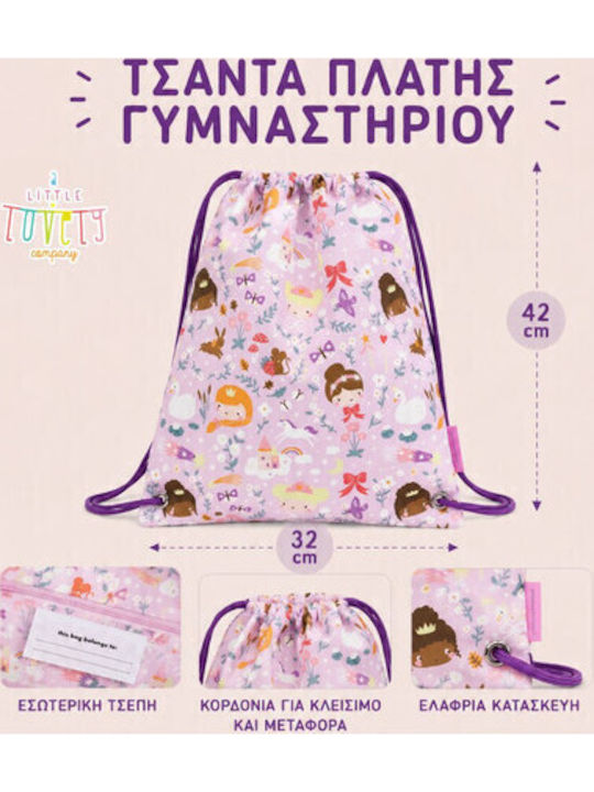 A Little Lovely Company Παιδική Τσάντα Πλάτης Ροζ