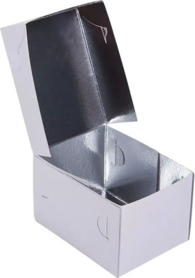 Cutie De Aluminiu Albă Pentru Păstrare A Alimentelor 1 Buc No 2