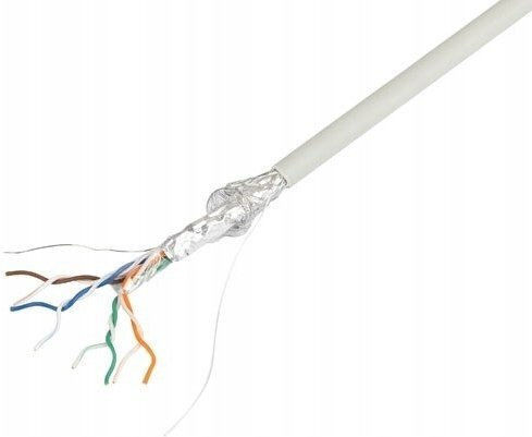 Lanberg S/FTP Cat.5e (Gigabit) Network Cable Ethernet 305m Grey