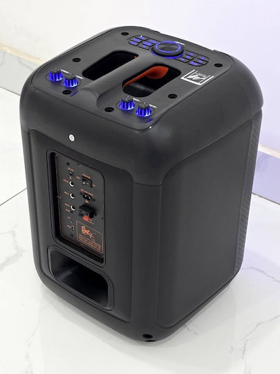 Karaoke Speaker with Wired Microphone and Lighting Effects ZQS12160 160156 Black
