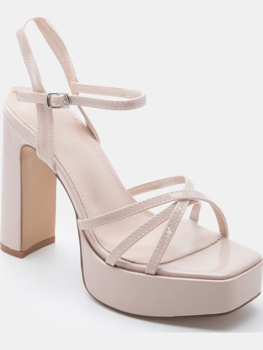 Beige Sandals
