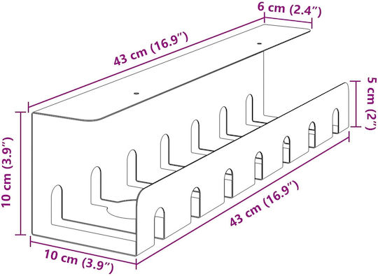 vidaXL Γκρι 8007567 2τμχ
