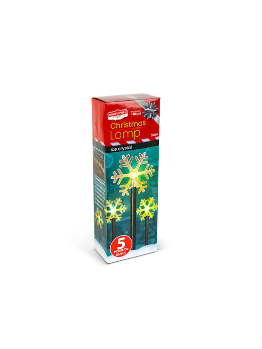 Alista Home Lămpi Decorative Pentru Masă LED Alb Cald Floare 5 Buc 11.5x10.5 cm