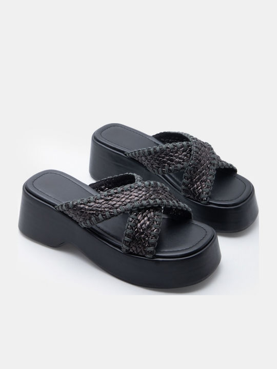 Women's Black Summer Platforms