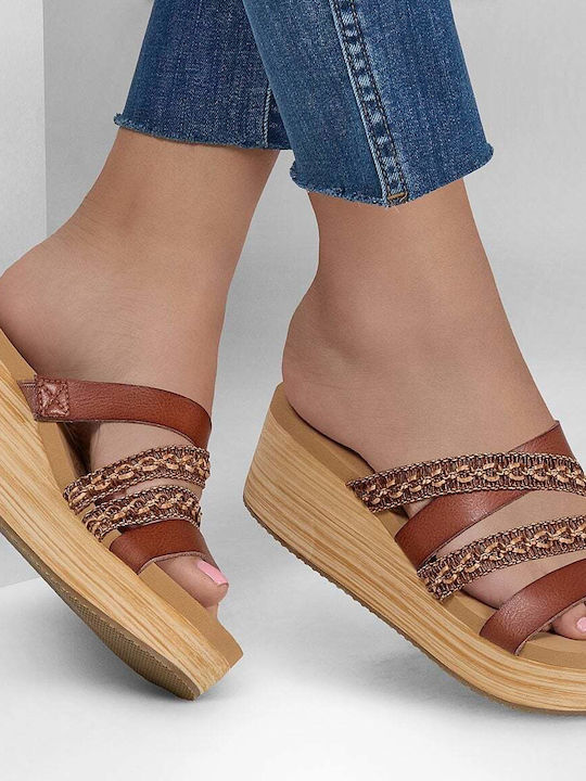 Summers, Vibrant Moments Women's Platforms Brown