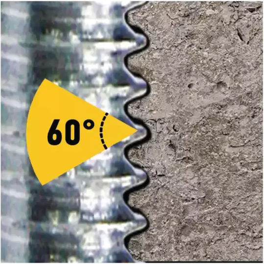 FFG Galvanized Threaded Rod with Length 10mm