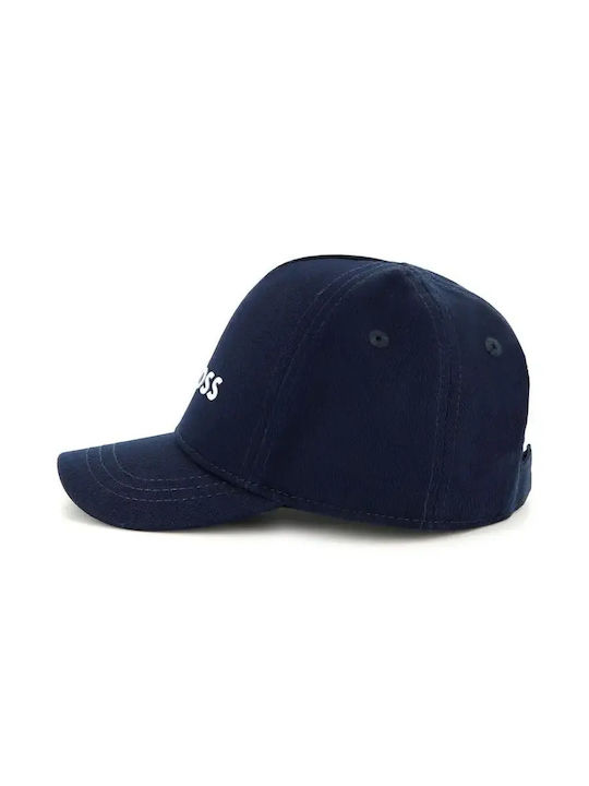 Boss Kids' Fabric Hat Navy Blue