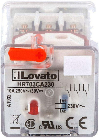 Lovato Electric Industrielles Relais HR703CA230