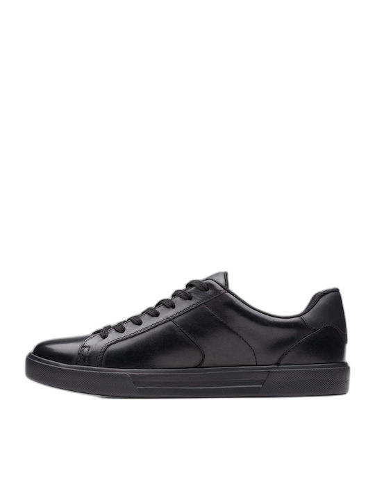 Leder Herren Freizeitschuhe Schwarz