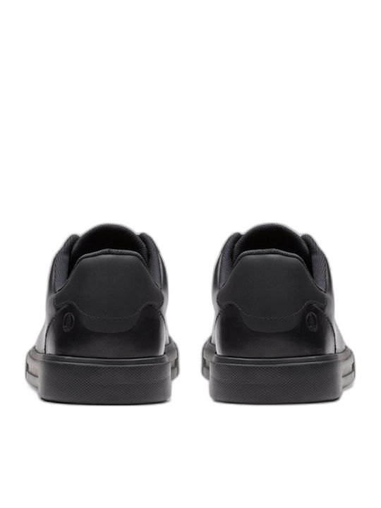 Leder Herren Freizeitschuhe Schwarz