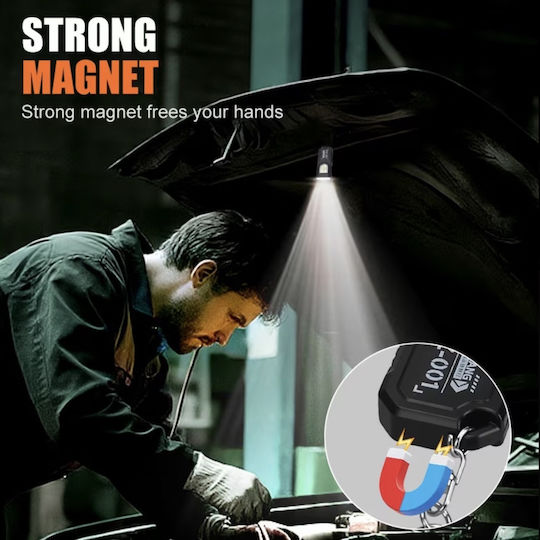 Rechargeable LED Flashlight with Maximum Brightness 300lm Mini