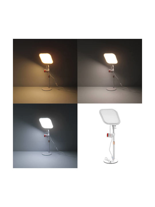 LED Bürobeleuchtung und Clip in Weiß Farbe