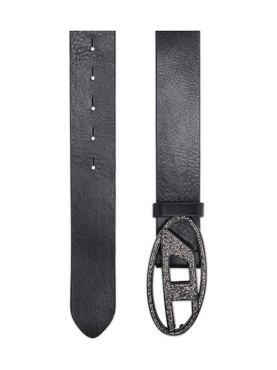 Leather Women's Belt Black