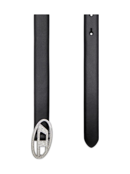 Leather Women's Belt Black