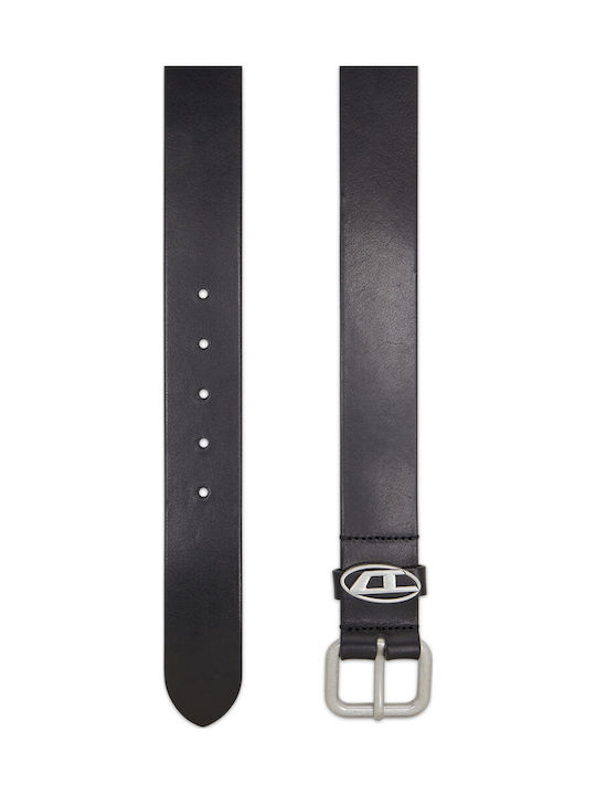 Men's Leather Belt Black
