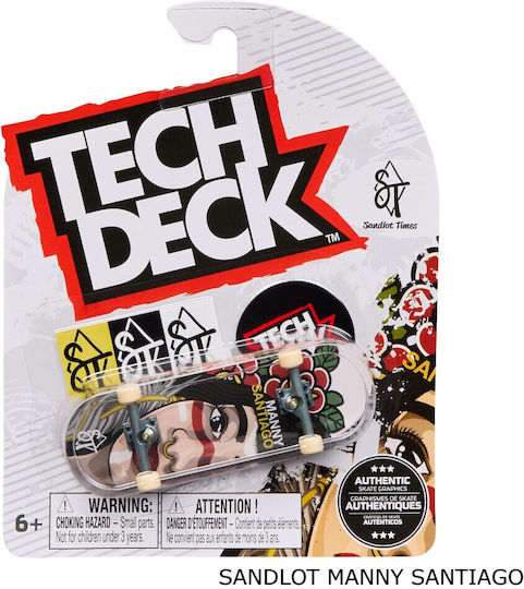 Techdeck Миниатюрна Игра TechDeck за 6+ Години Мулти