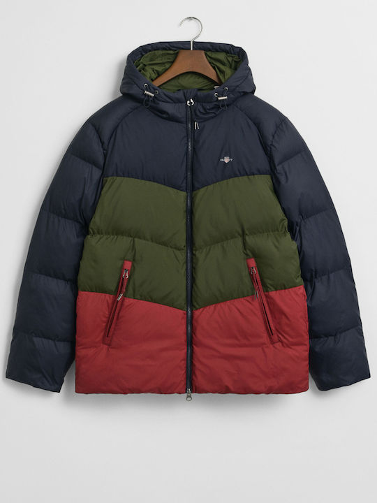 Μπουφάν Puffer Αδιάβροχο Evening Blue