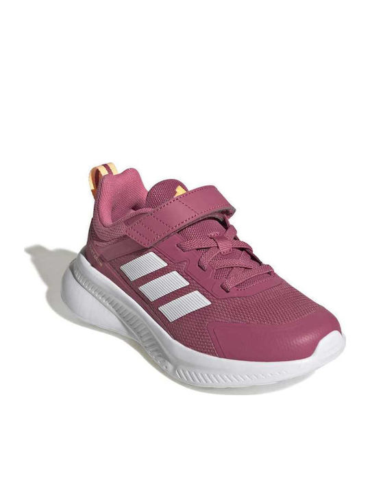 Fortarun 4.0 Kinder Sportschuhe Laufen mit Schnürsenkeln Fuchsie