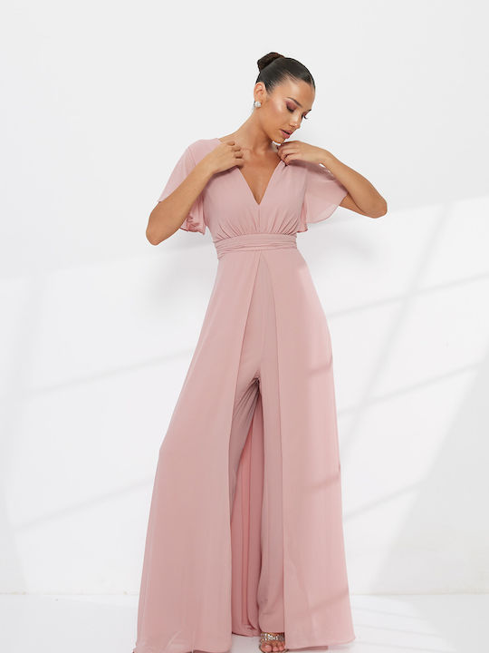 Women's Pink Jumpsuit
