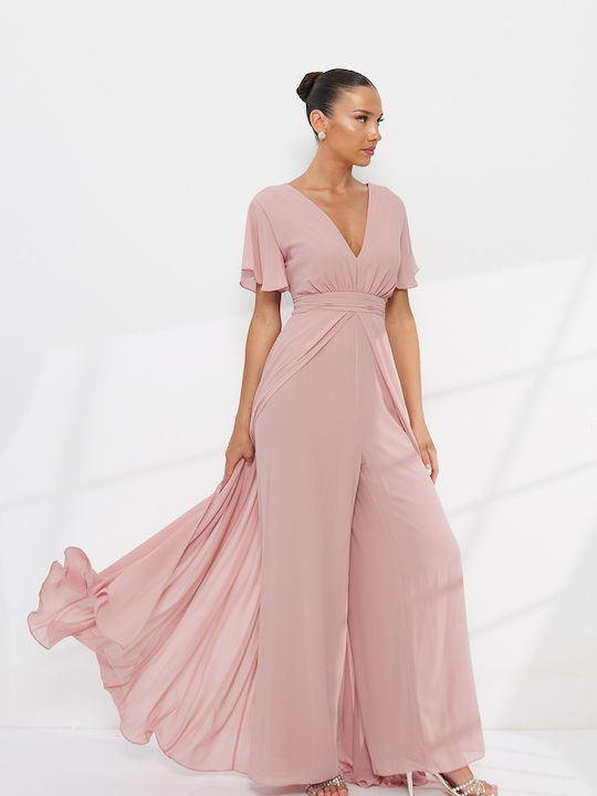 Women's Pink Jumpsuit
