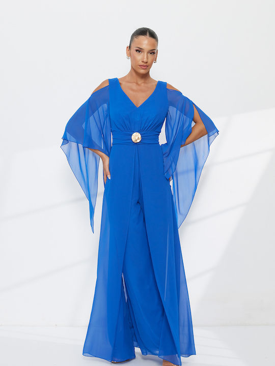 Women's Blue Jumpsuit