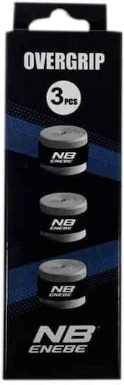 Enebe Smooth Overgrip – Padel Συσκευασία 3 Τμχ Μαύρο