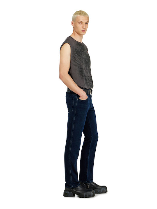 Men's Slim Fit Blue Jeans Pants