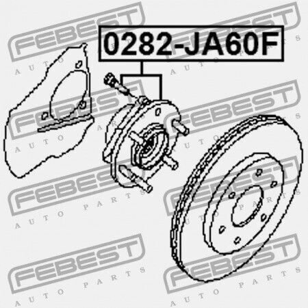 Nissan Armada Ta60 Front Hub 2003.08 Us 40202-zr40b