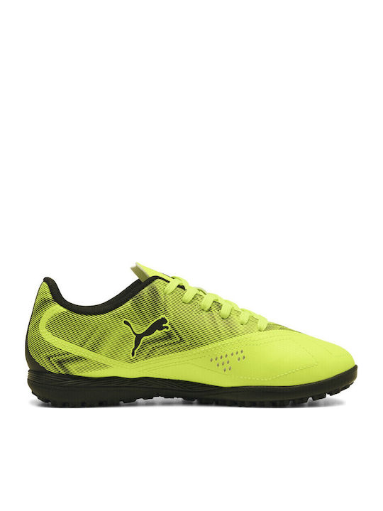 Kids Soccer Shoes Rapid Tt Turf Yellow