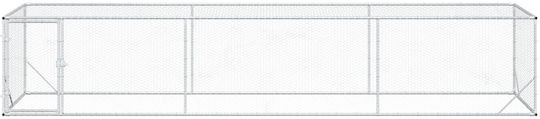 vidaXL 42042522 Κλουβί για Πτηνά από Γαλβανισμένο Χάλυβα 500x100x100εκ.
