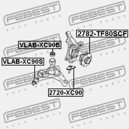 Волво XC 90 - ХС 90 Предна Главина 2003 31406300