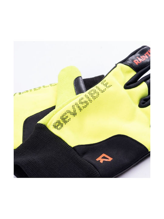 Radvik Männliche Fahrradhandschuhe Schwarz