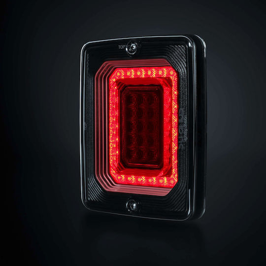 Strands For9t Illusion Lumini LED Far Spate De Semnalizare Spate Cu Ceață 10v40v Ip67