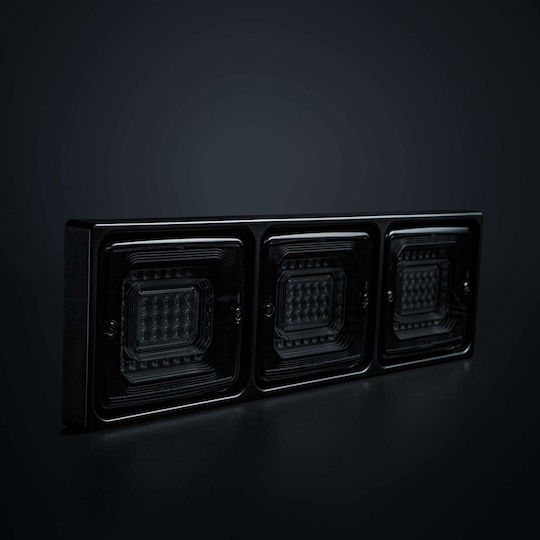 Strands For9t Illusion Lumini LED Far Spate De Semnalizare Spate Cu Ceață 10v40v Ip67