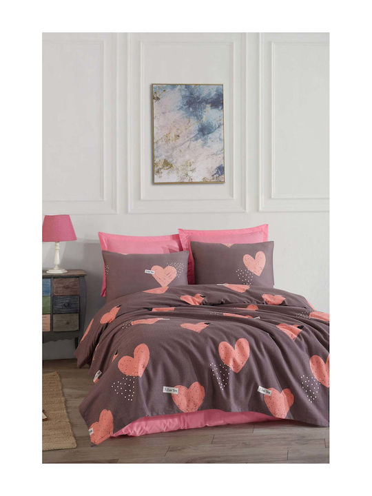 SteweHome Set Double Pique Blanket 200x230cm Pink